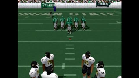 NCAA Football 99 (Ps1) Wake Forest vs Michigan St Part1