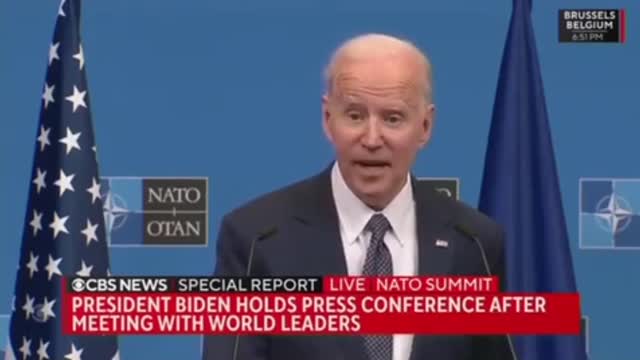 President biden holds press conference after meeting with world leader