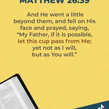 You know why you are angry with God?