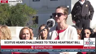 Jessica Anderson Stands for Life with the TX Heartbeat Bill