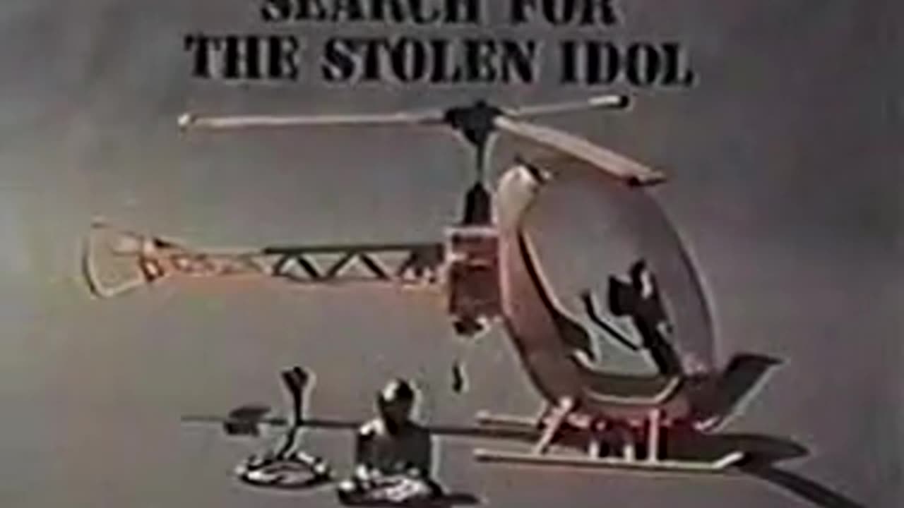 G.I. Joe "Search for the Stolen Idol" Adventure Team Helicopter TV Commercial from Hasbro circa 1975
