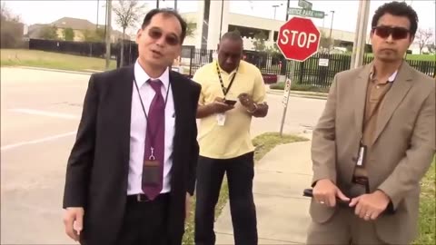 You Won't Believe This Guys DETAINED OUTSIDE THE FBI!! - Houston