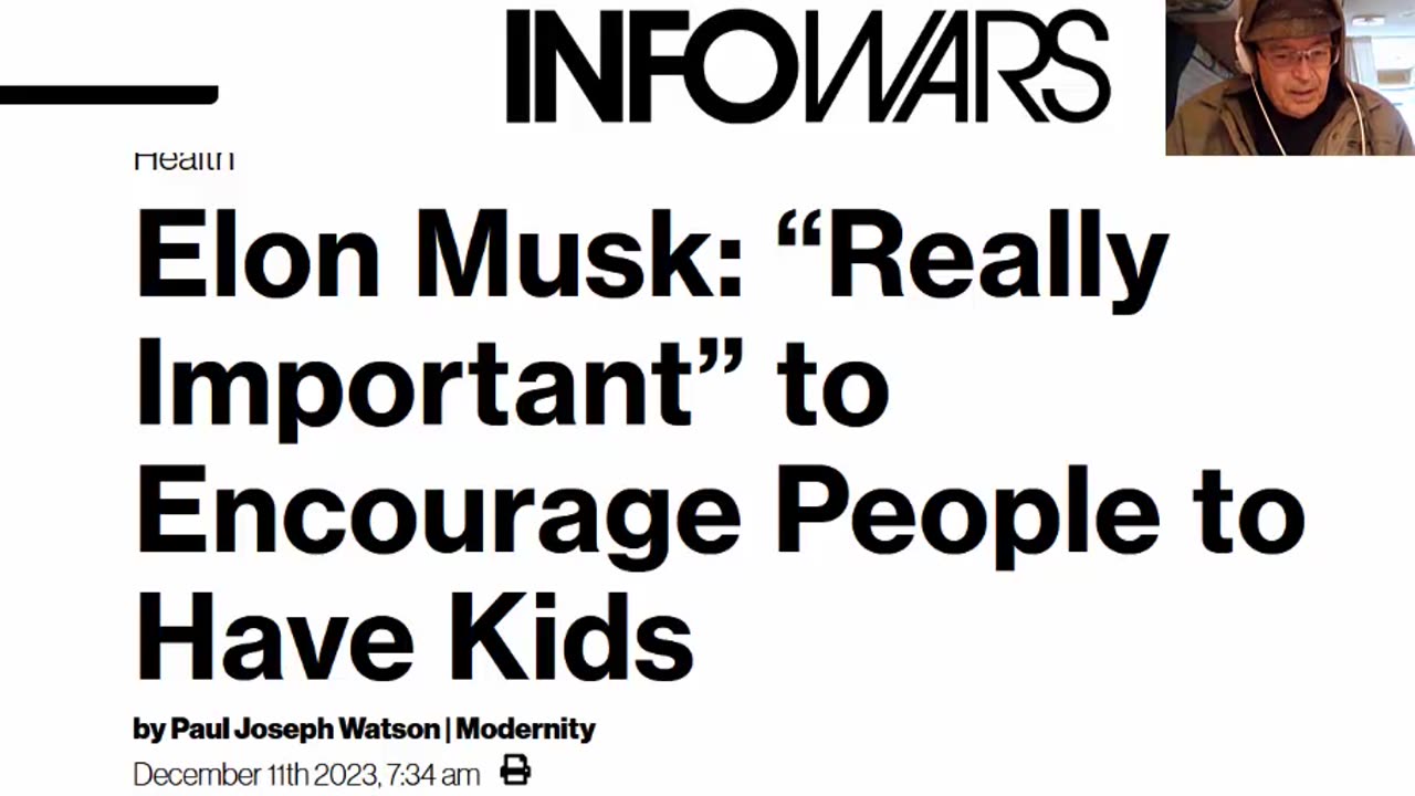 Families Should Have Kids - Elon Musk - Europe - Asia Problems with Families Children -12-11-23