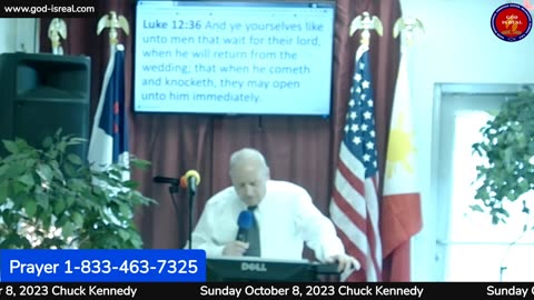 October 8, 2023 Sunday Message: Prepare For The King Soon Coming -Chuck Kennedy