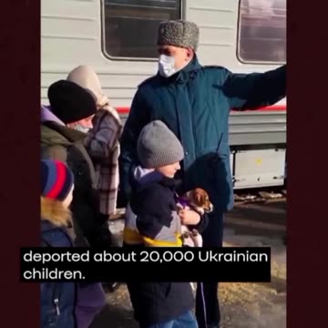 Deported child from Ukraine shares his experience.