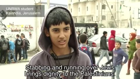 Gaza kids: We have to make war to prove that we are stronger than the Jews