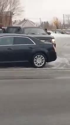 Trudeau is seen leaving Dalhousie University in New Brunswick after an announcement on senior care