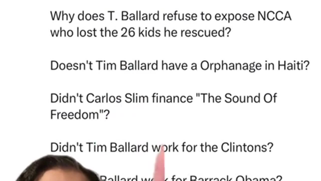 Is Tim Ballard going down