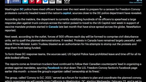 Ottawa Police TRAMPLE Disabled Elderly Woman, Cops Are BEATING Protestors, DC Freedom Convoy