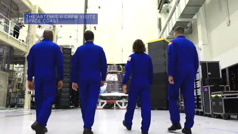 The Artemis|| Astronauts Check out Their Ride to the Moon on this Week