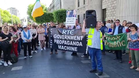 Prof Dolores Cahill at GPO Dublin 19-06-2021