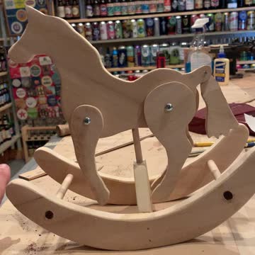 Homemade Toy Rocking Horse