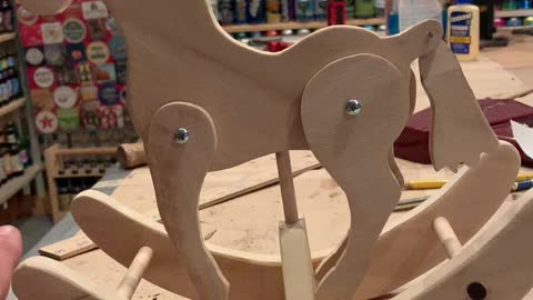 Homemade Toy Rocking Horse