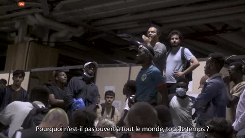 PARIS: Muslim illegals from Africa and Afghanistan storm asylum camp for Ukrainian refugees