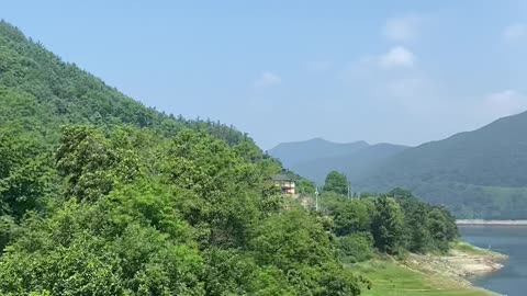 a famous lake in Korea