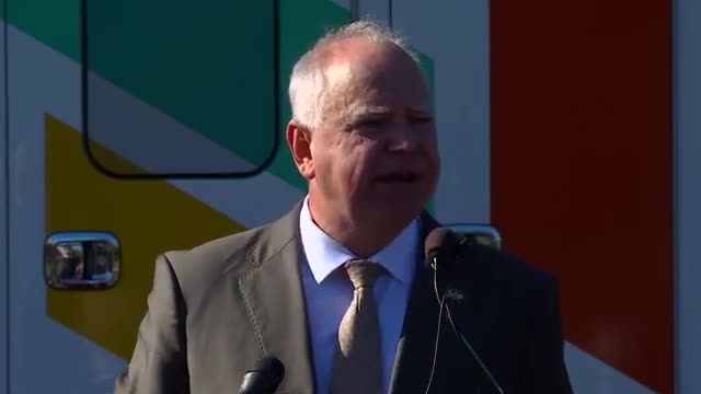 Governor Walz snaps at reporters