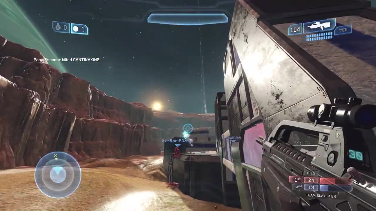 Halo 2 Anniversary - Team Slayer Br on Heatstroke Multiplayer Gameplay