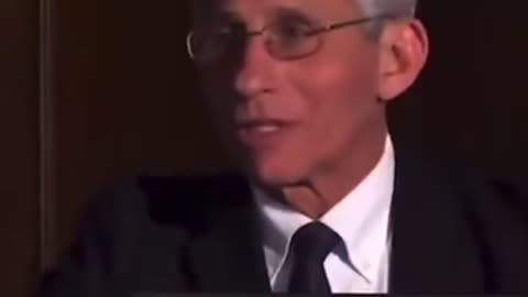 Old footage of Dr. Fauci