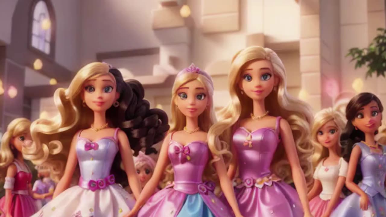 Barbie story - animated