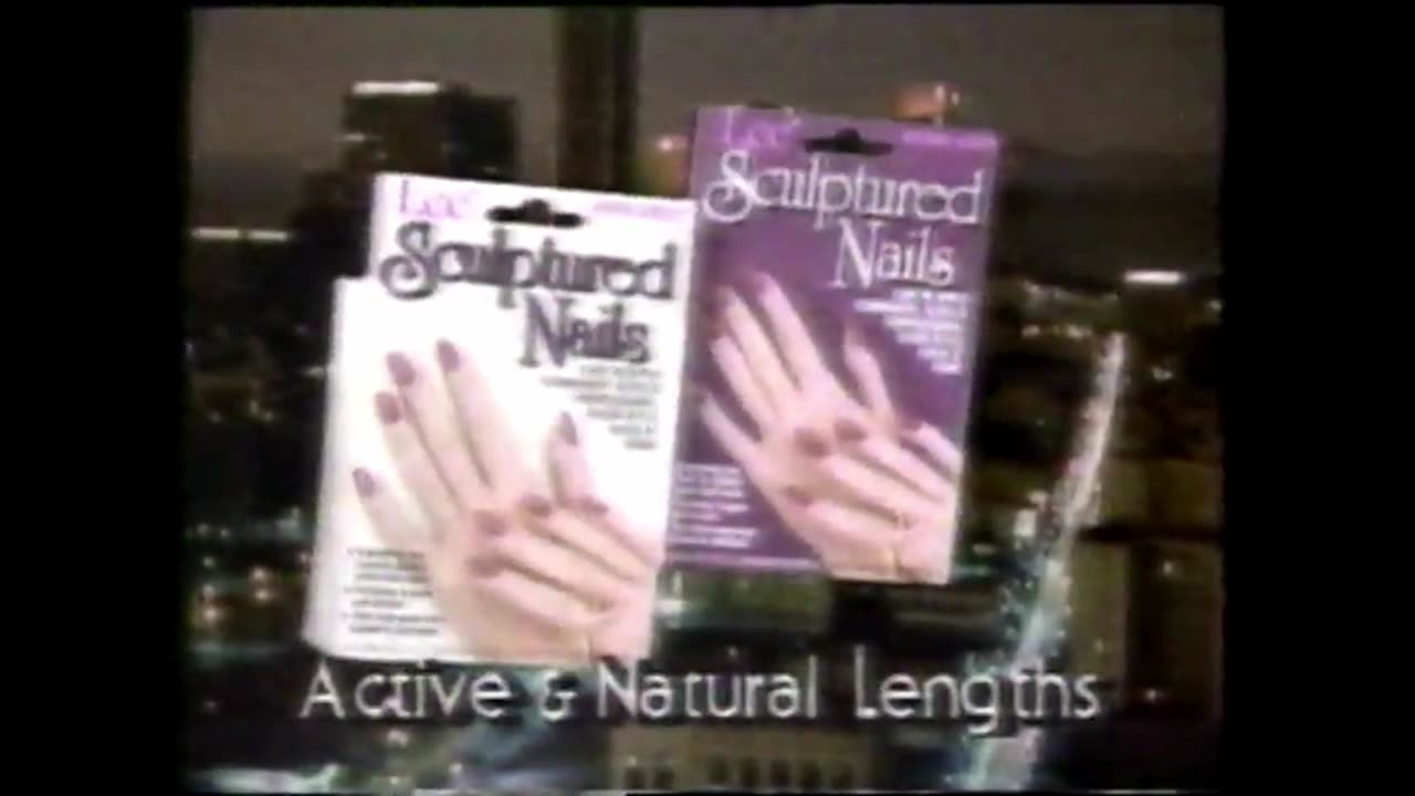 Miss Lee Press On Nails Commercial (1988)