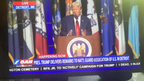 OAN Detroit Michigan national guard association 08/26/24 time 3:00 PM