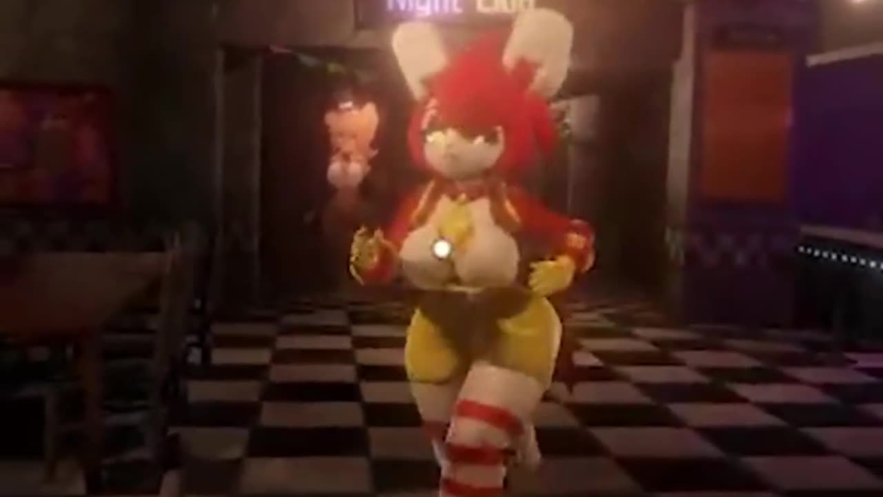 unknown video game with Mods big Boobs