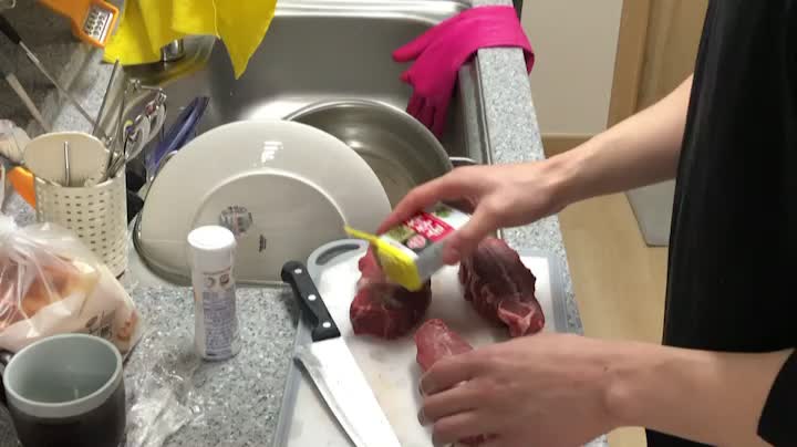 a hand preparing dinner menu dinner