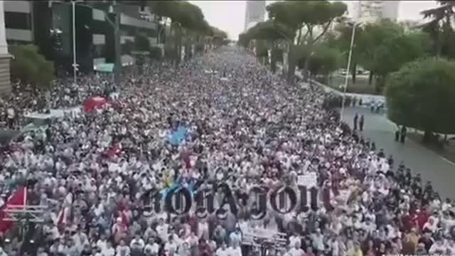 Albania protest