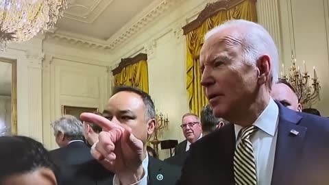 Biden calls Putin a "war criminal" for invasion of Ukraine.