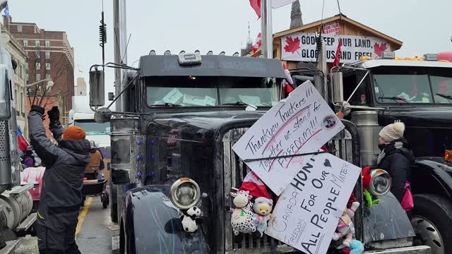 Freedom Convoy - Ottawa - Sunday February 6, 2022 Part 4