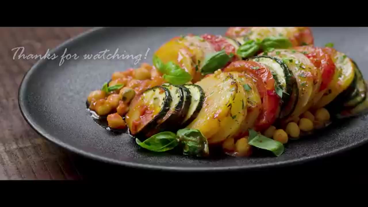 Chickpea and vegetable casserole recipe