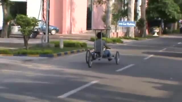 Solar powered vehicle.... Pakistani talent