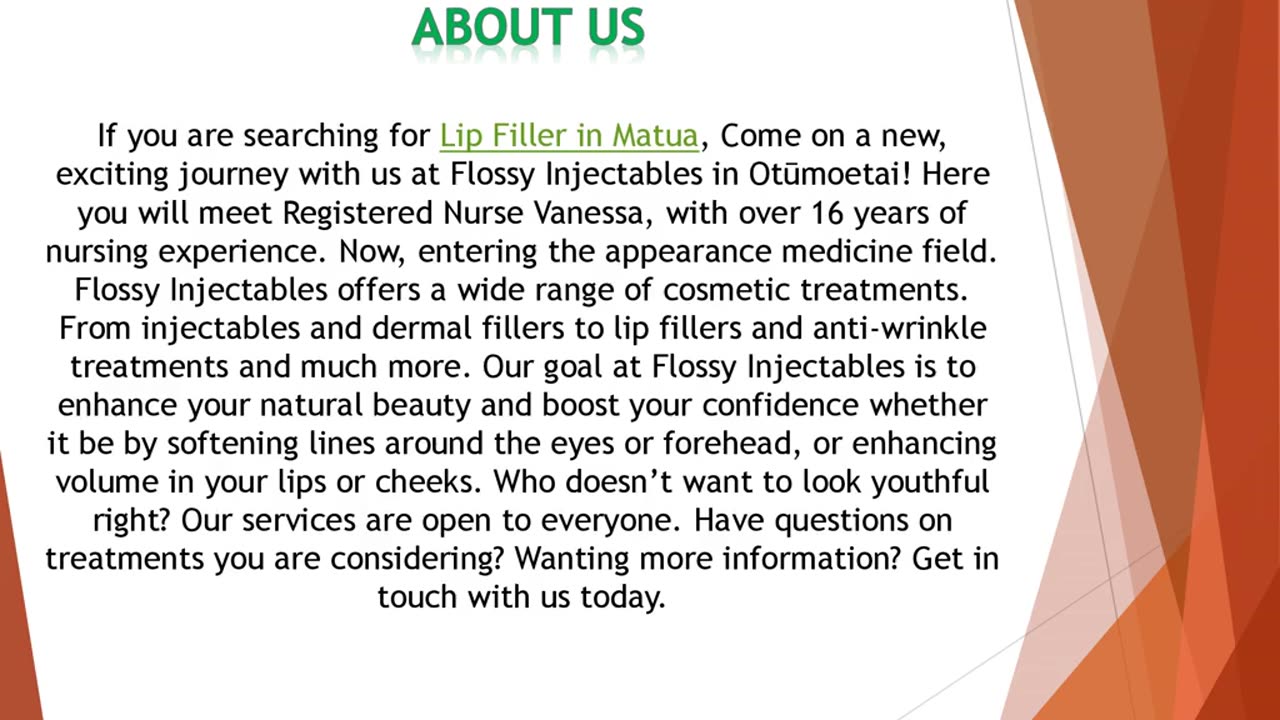 If you are searching for Lip Filler in Matua