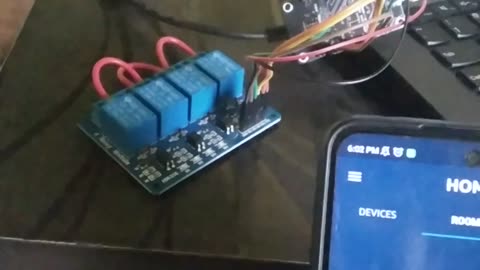Online switch control (online home automation)
