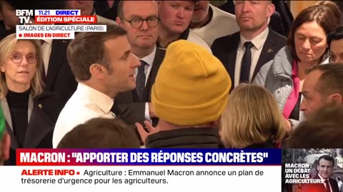 Francia | Salón de Agricultura de París: Un agricultor le dijo a Macron