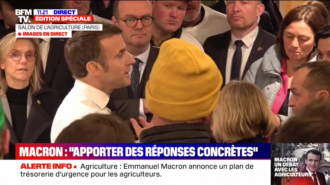 Francia | Salón de Agricultura de París: Un agricultor le dijo a Macron