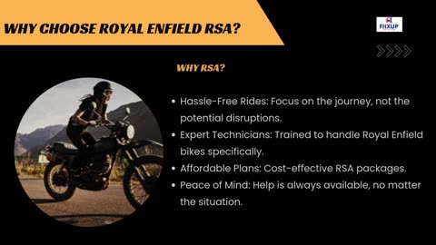 Royal Enfield Roadside Assistance - Your Trusted Partner on Every Journey