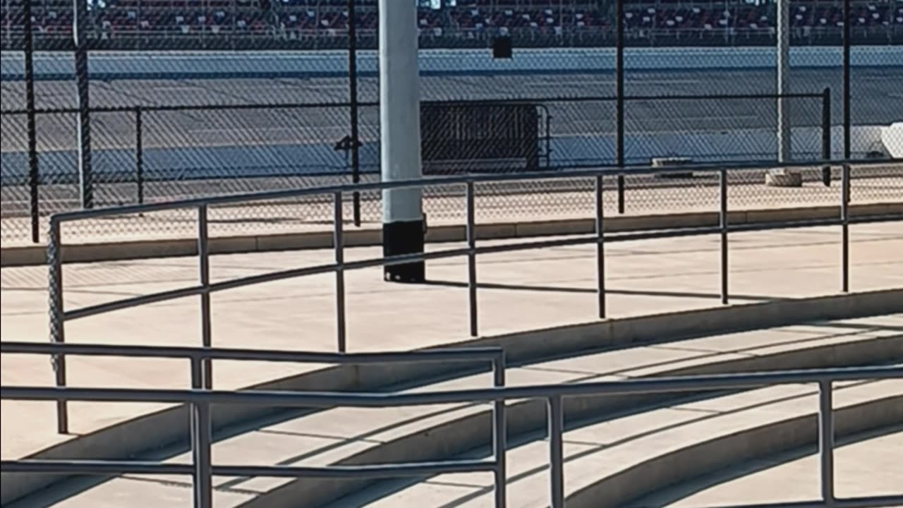 Winners circle victory lane.