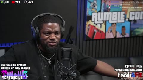 "I was Trolling!" *Fresh explains Catching a Shaniqua Stream