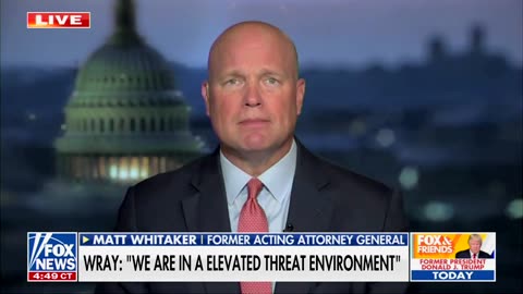 Matt Whitaker on FOX & Friends First - Fox News 07.25.2024