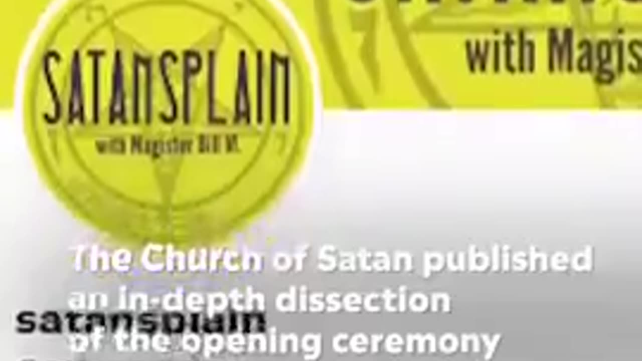 The Church of Satan praises the Olympic Ceremony