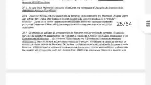 BUSCANDO LOS TERMINOS Y CONDICIONES DE AMAZON WEB SERVICES