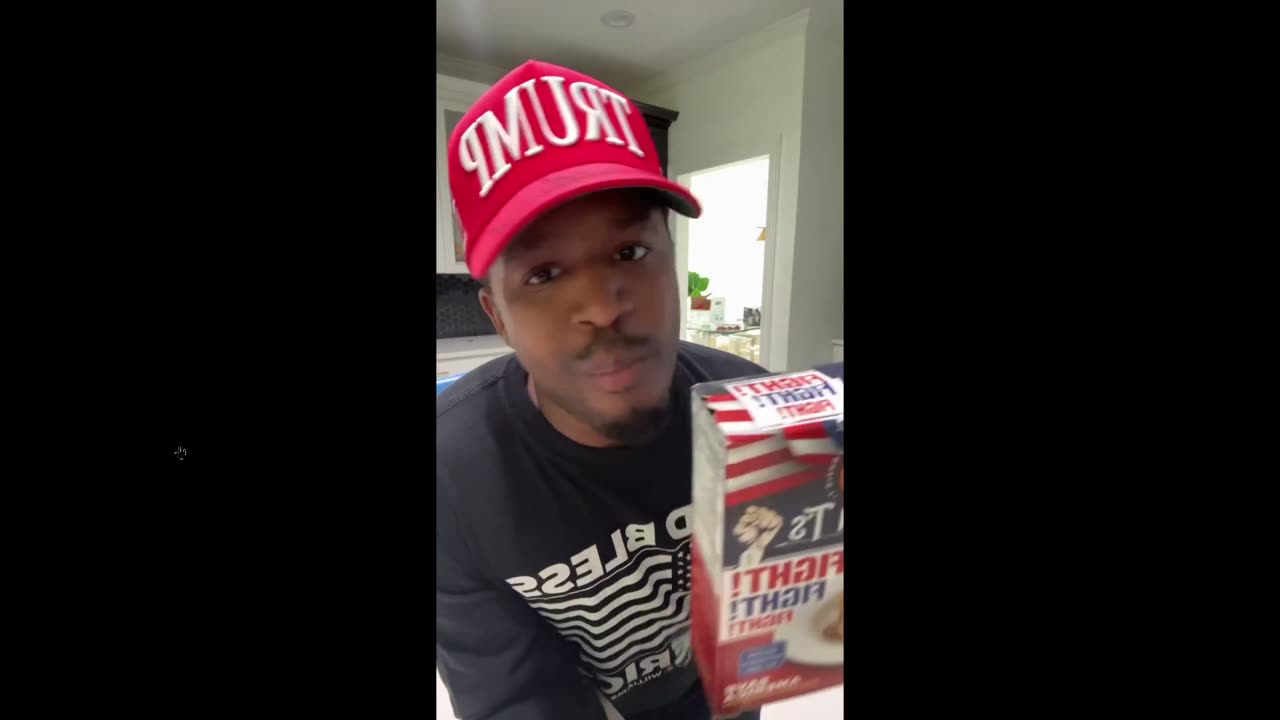 Terrence supporting Trump with his pancake company... let's loose