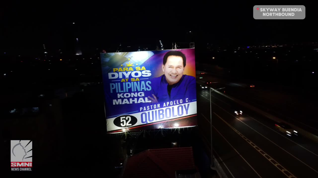 Billboard ng senatorial aspirant na si Pastor ACQ, naitayo na rin sa Skyway-Buendia Northbound.