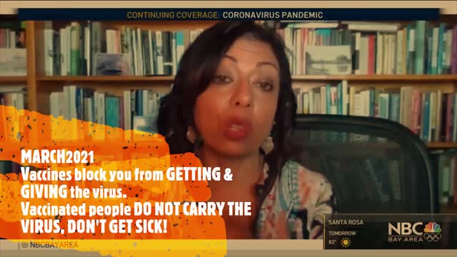 Say the line! "Vaccines block you from GETTING & GIVING the (covid-19) virus." Is this a sound science today?