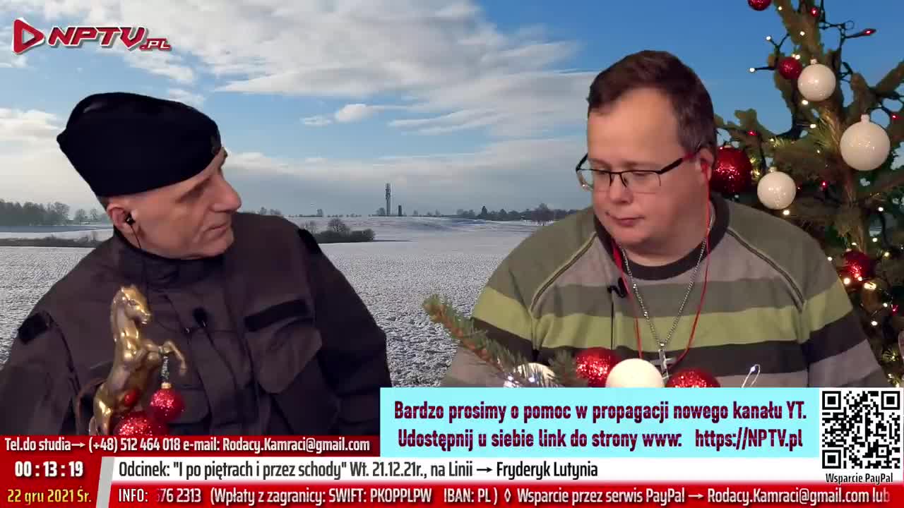 "I PO PIĘTRACH I PRZEZ SCHODY" Z dwururki 45. 21.12.2021, A. Jabłonowski, M. Osadowski NPTV.PL