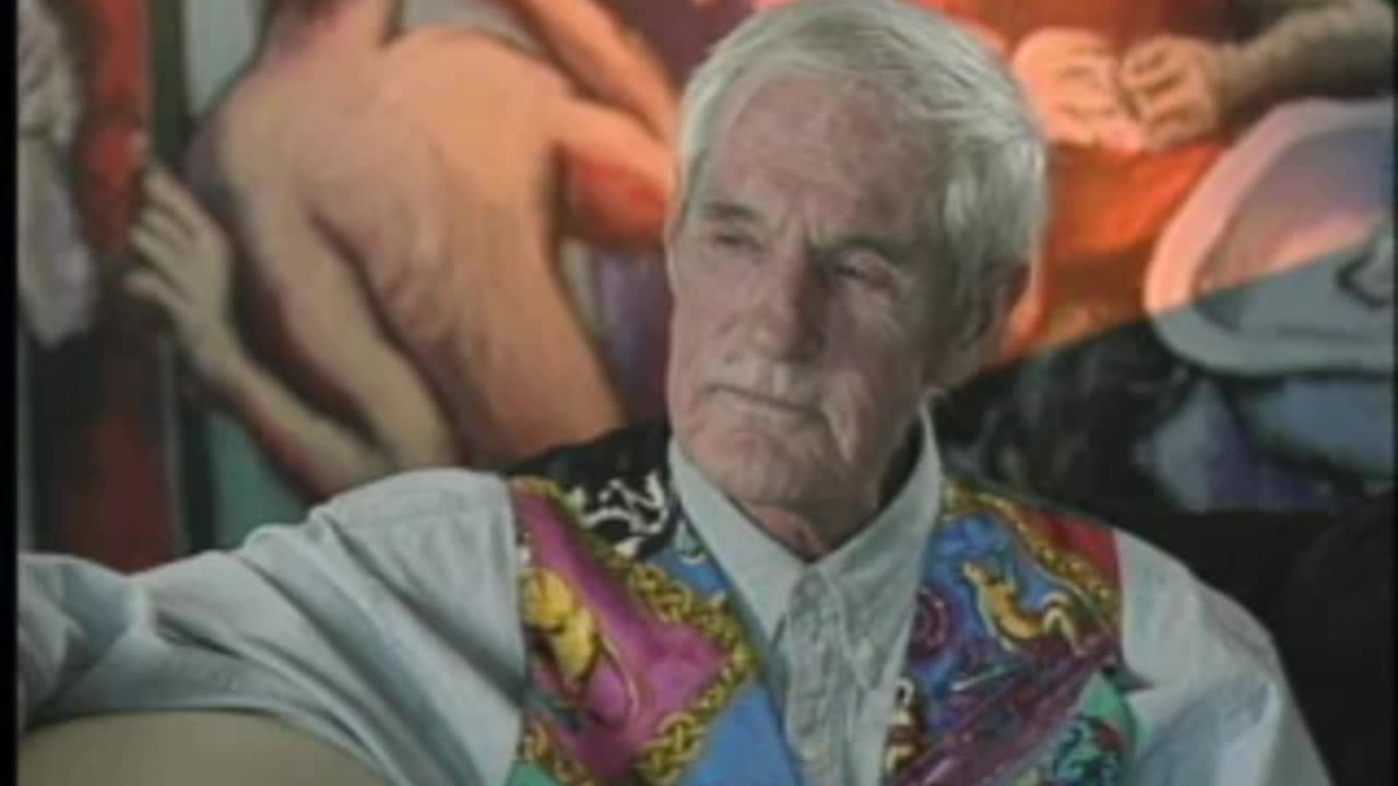 Interview with Timothy Leary at home in the 1990's