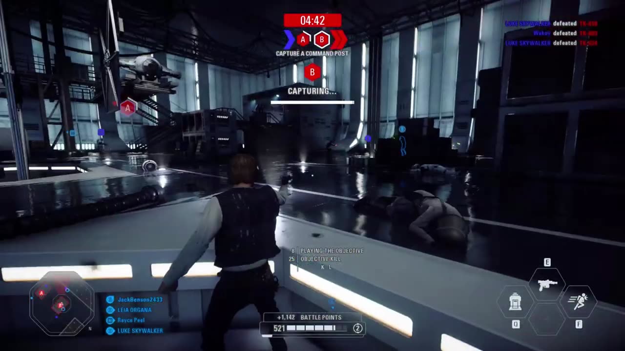 SWBF2: Instant Action Mission (Attack) Rebel Alliance Death Star II Gameplay