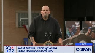 Fetterman BUTCHERS Speech While BEGGING To Go To DC