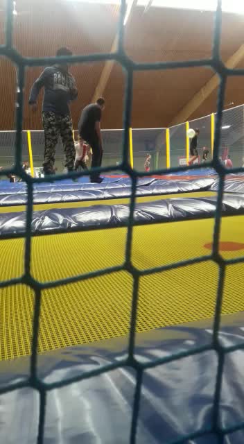Trempoline park in Hamburg